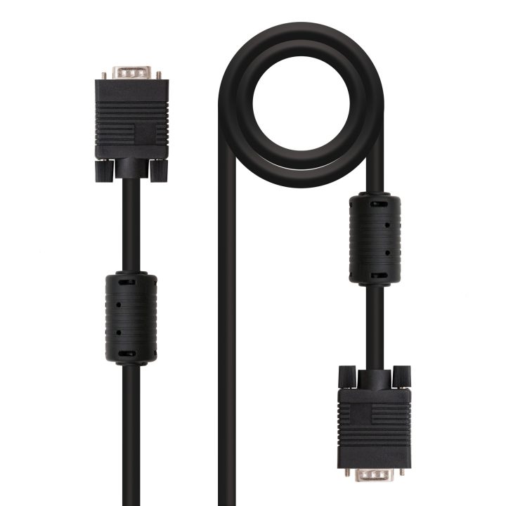 Nanocable CABLE SVGA COM FERRITE HDB15/M-HDB15/M 1,8 M