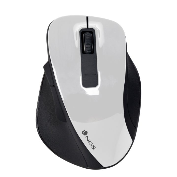 NGS Bow ratón Oficina Mano derecha RF inalámbrico Óptico 1600 DPI