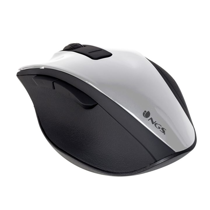 NGS Bow rato de escritório para destros RF sem fios Óptico 1600 DPI
