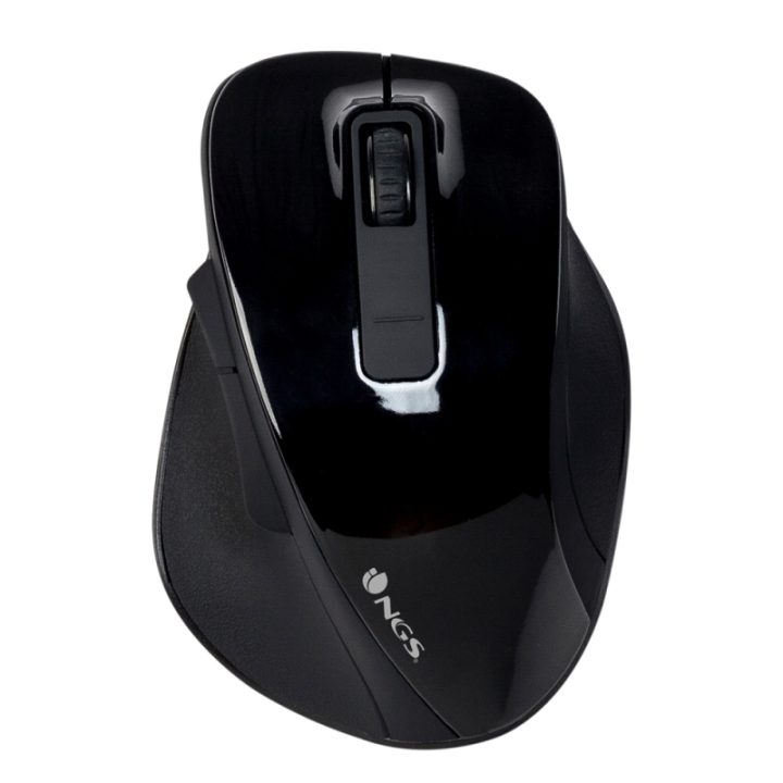 NGS Bow rato de escritório para destros RF sem fios Óptico 1600 DPI