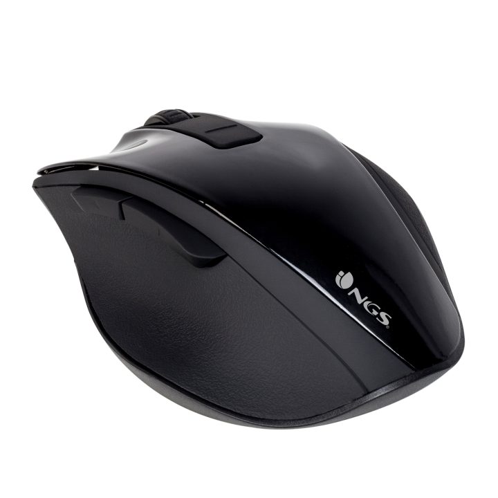 NGS Bow rato de escritório para destros RF sem fios Óptico 1600 DPI