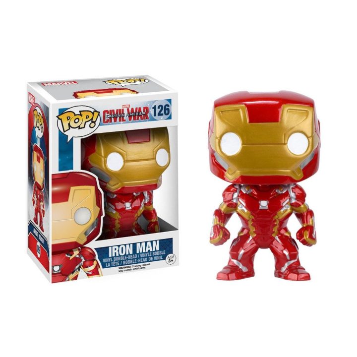 Funko Pop! Marvel – Capitão América Guerra Civil Iron Man