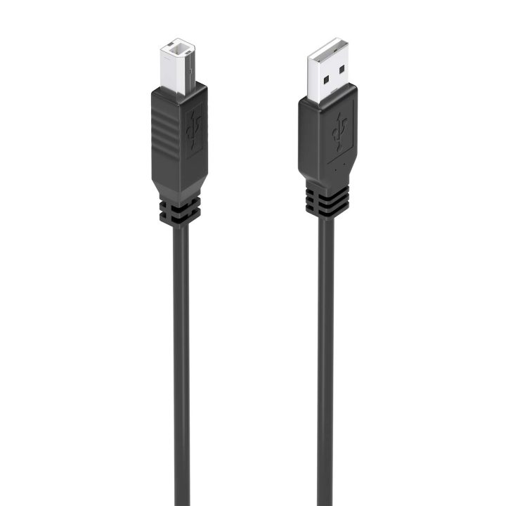 AISENS USB 2.0 Cable with Amplifier, Type A/M-B/M, Black, 10m