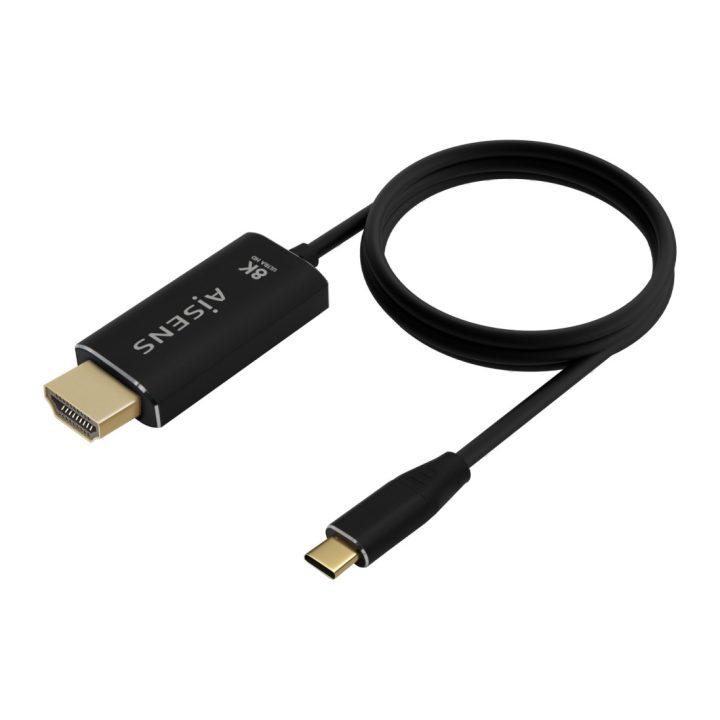 AISENS Cable Conversor Aluminio USB-C A HDMI 2.1 8k@60Hz…