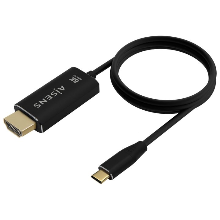 AISENS Cable Conversor Aluminio USB-C A HDMI 2.1 8k@60Hz…