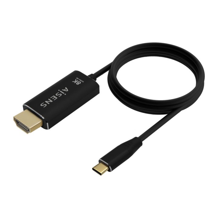 AISENS Cable Conversor Aluminio USB-C A HDMI 2.1 8k@60Hz…