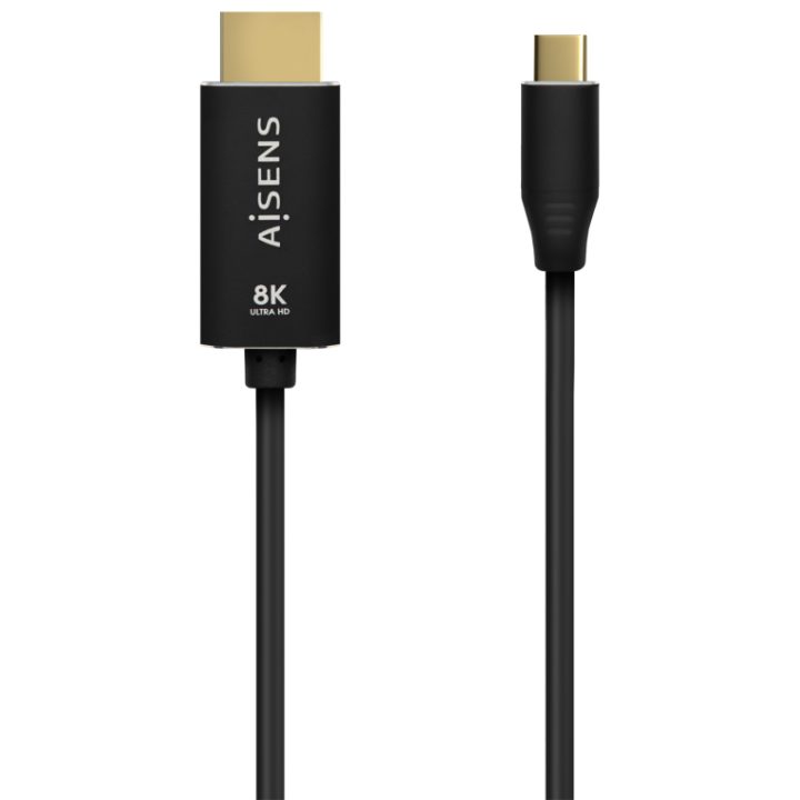 AISENS Cable Conversor Aluminio USB-C A HDMI 2.1 8k@60Hz…