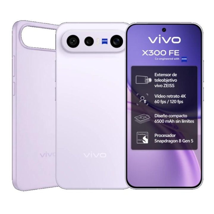 VIVO X300 FE 6,31" SIM doble Android 16.0 5G USB Tipo C 12 GB 512 GB…