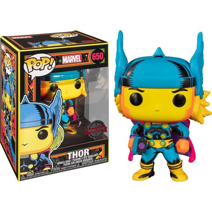Funko Pop! Marvel – Black Light Thor Multicolor
