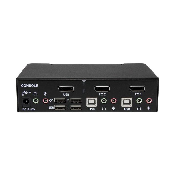 StarTech.com Conmutador Switch Profesional KVM 2 Puertos Vídeo…