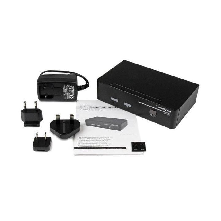 StarTech.com Comutador Switch Profissional KVM 2 Portas Vídeo…