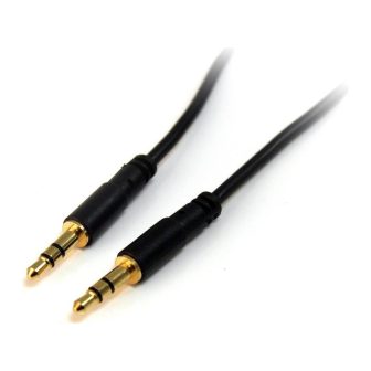 StarTech.com 3m Slim Stereo Audio Cable 3.5mm - Male to Male
