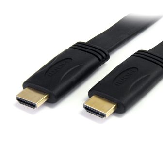 StarTech.com Cable HDMI de Alta Velocidad con Ethernet Plano de 1,8m…