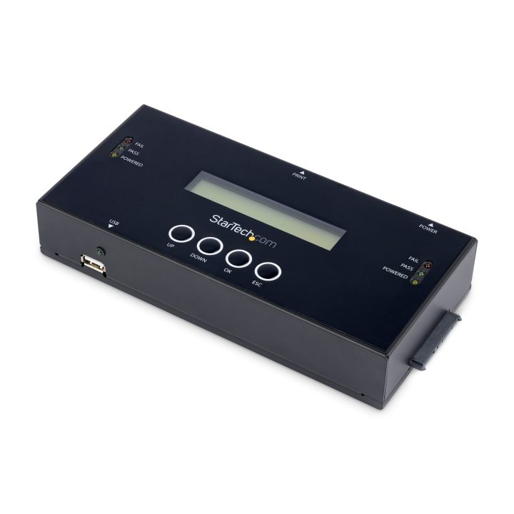StarTech.com Clonador y Borrador Autónomo 1:1 para Discos Duros y SSD…