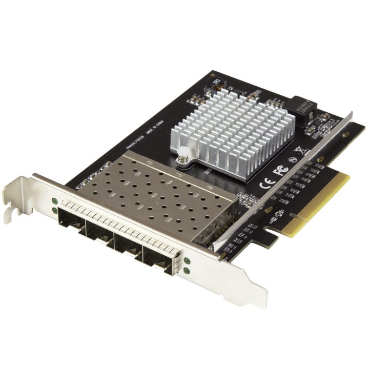 StarTech.com Placa de Rede SFP+ 10G SFP+ com 4 Portas - Adaptador…