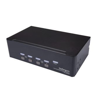 StarTech.com Switch KVM de 4 Portas Duplas DisplayPort 4K 60Hz - KVM…
