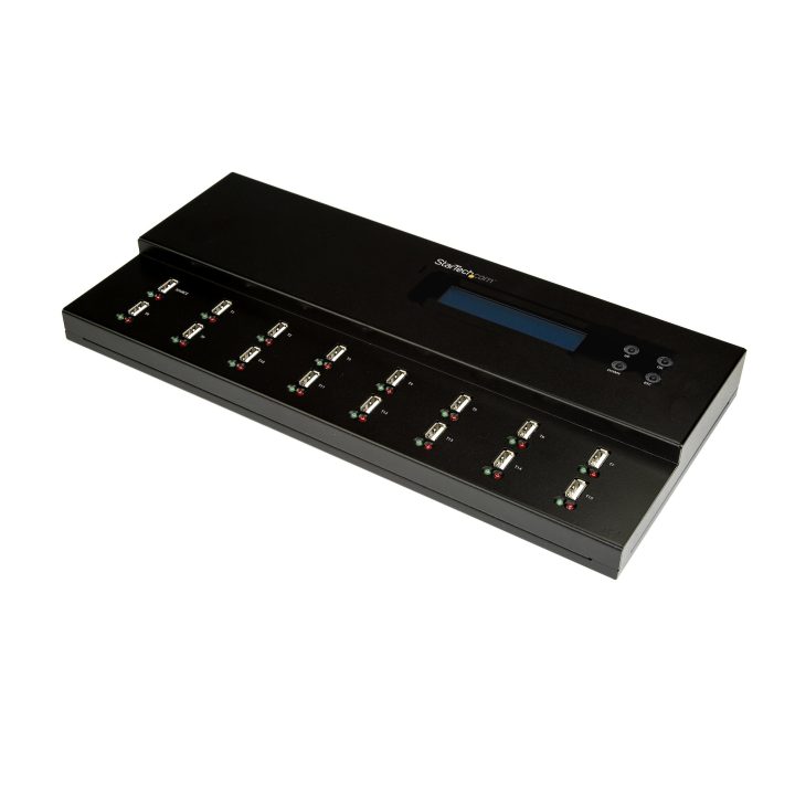 StarTech.com Standalone 1:15 USB Flash Drive Duplicator - USB Memory…