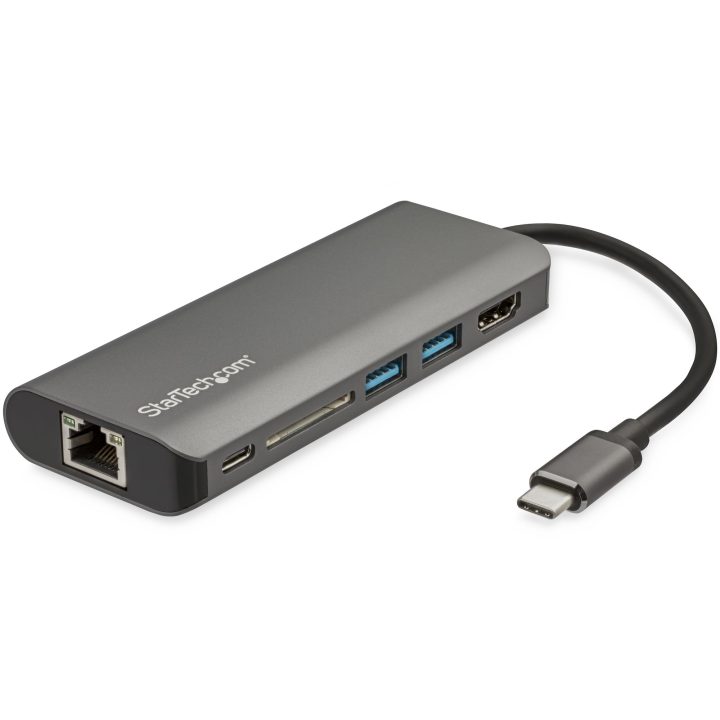 StarTech.com Multiport USB-C Adapter - Portable USB-C to 4K HDMI…
