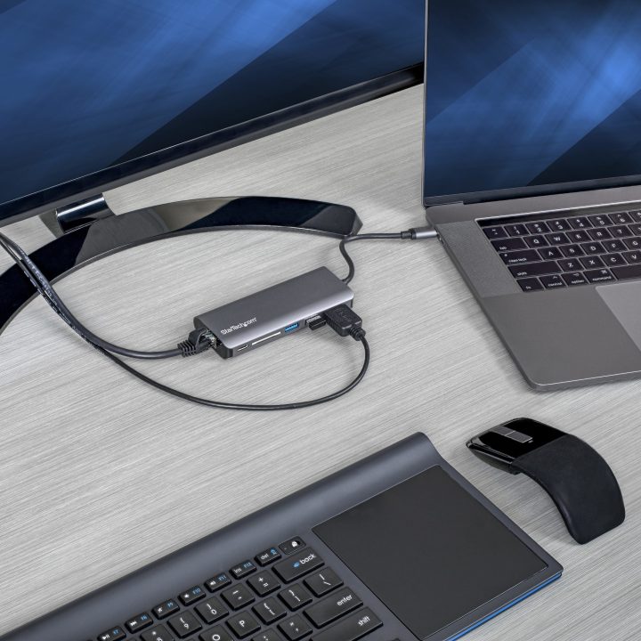 StarTech.com Multiport USB-C Adapter - Portable USB-C to 4K HDMI…