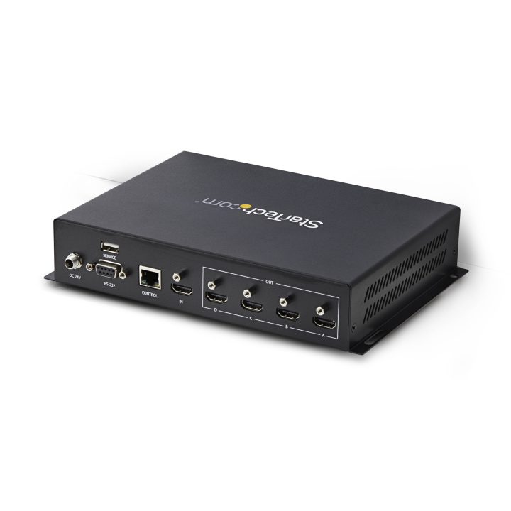 StarTech.com 2x2 Video Wall Controller - HDMI 2.0 4K 60Hz Input to 4x…