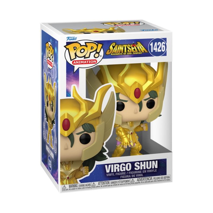 Funko Pop! Saint Seiya Knights of the Zodiac Gold Virgo Shun