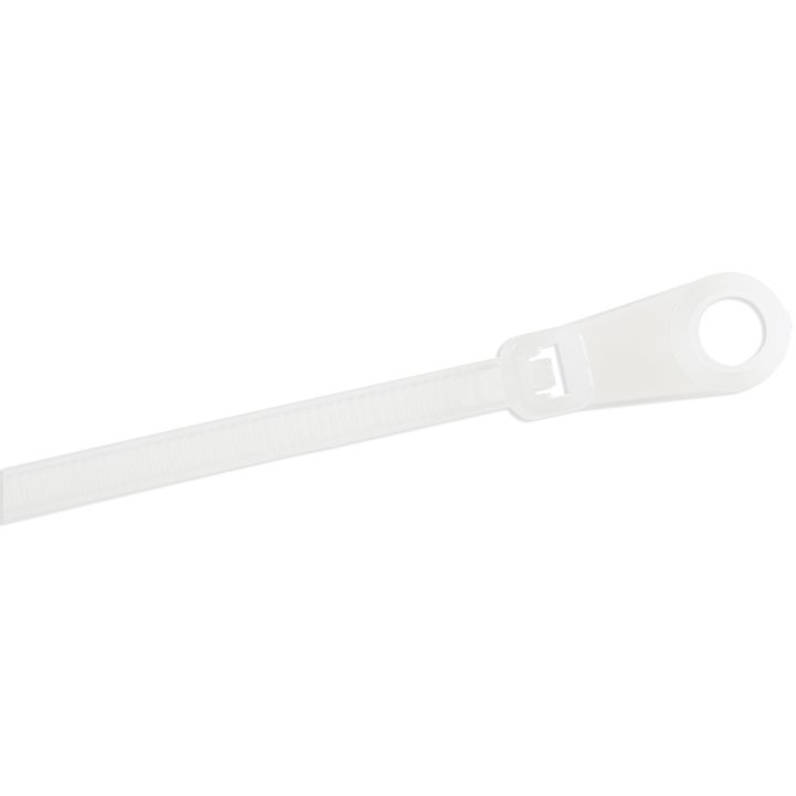 StarTech.com Bridas de fixação de 20 cm com furo de montagem - 4 mm…