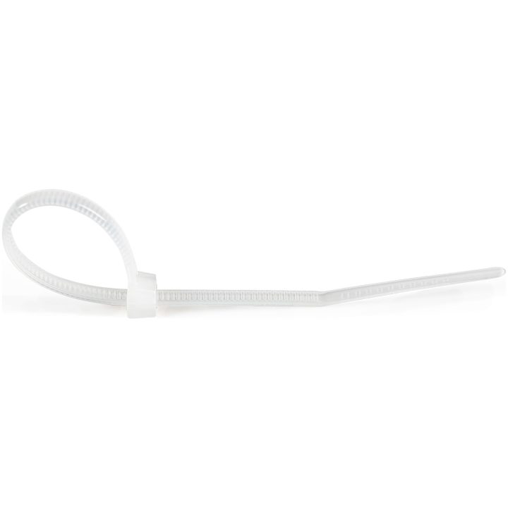 StarTech.com 10cm Cable Ties - 2mm Width, 22mm Bundle Diameter, 8kg…