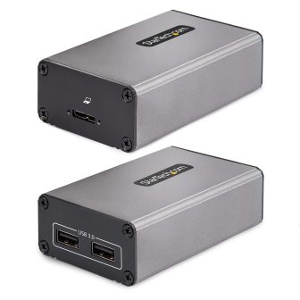 StarTech.com 2-Port USB 3.0 Extender over OM3 Multimode Fiber - LC/LC…