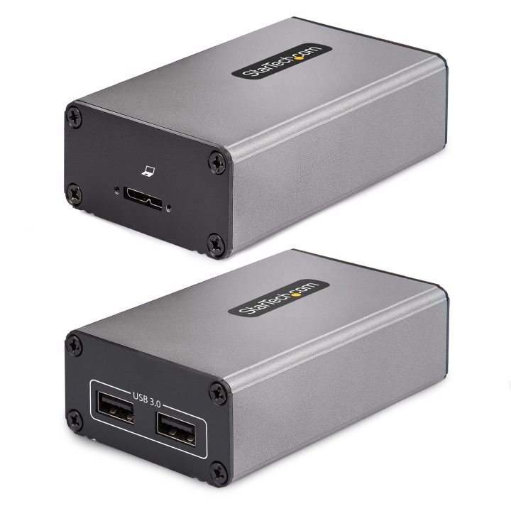 StarTech.com 2-Port USB 3.0 Extender over OM3 Multimode Fiber - LC/LC…