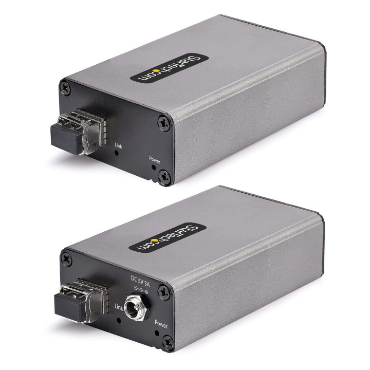 StarTech.com Extensor USB 3.0 de 2 Puertos sobre Fibra Multimodo OM3…