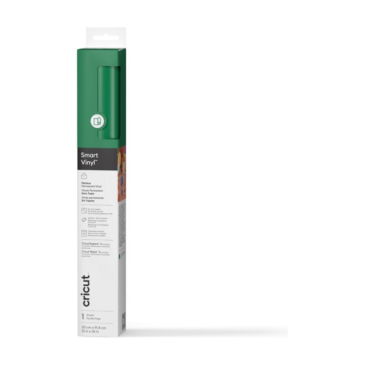 Cricut 2011602 Permanent Adhesive Vinyl Matte Green