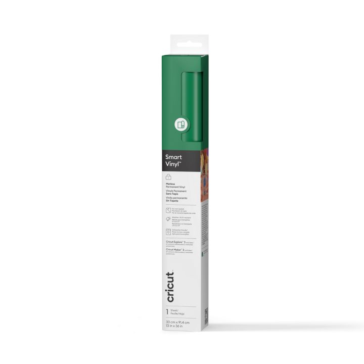Cricut 2011602 Permanent Adhesive Vinyl Matte Green