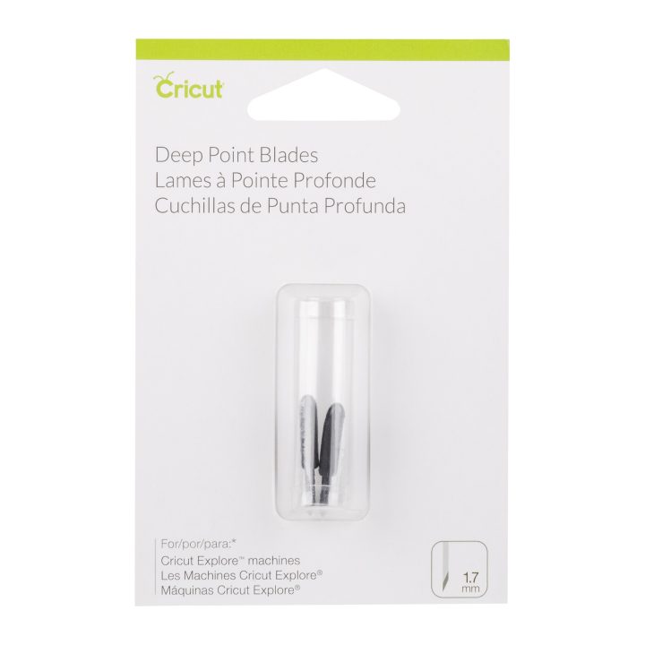 Cricut PC2003535 Set of 2 Deep Point Blades, Plastic, Multicolor, 12…