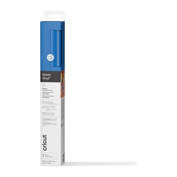 Cricut 2011606 Permanent Adhesive Vinyl Matte Blue