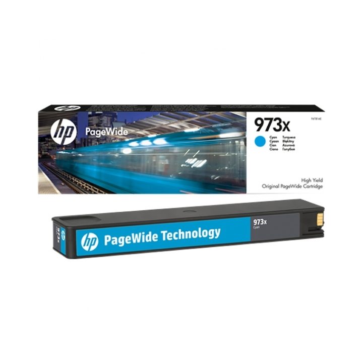 HP Original Cyan PageWide 973X High Yield Cartridge