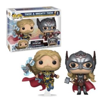 Pack 2 funkos Funko pop Marvel thor love & thunder thor & migthy thor…