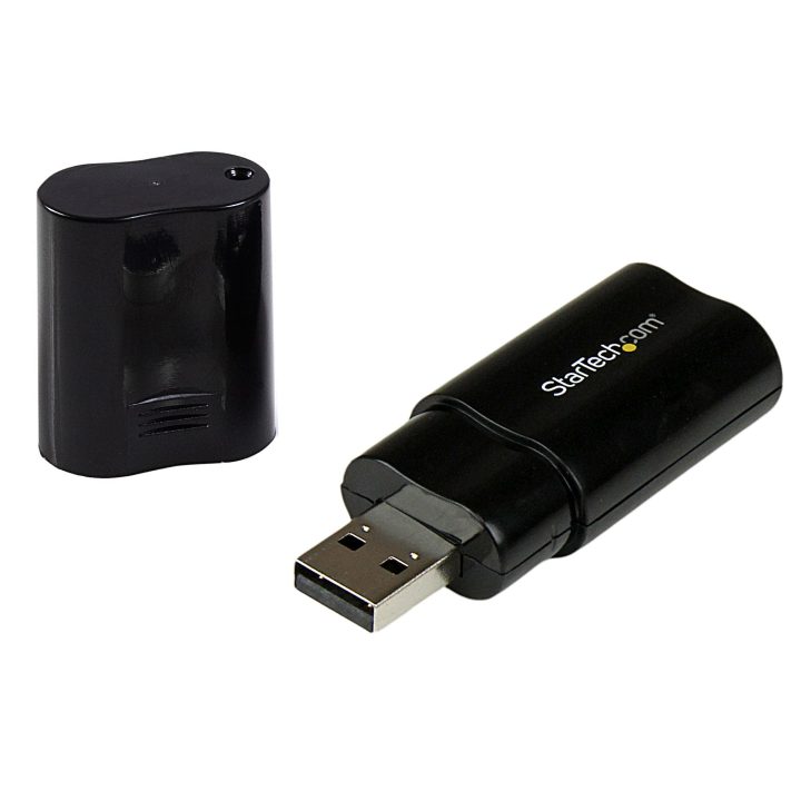 StarTech.com Placa de Som Estéreo USB Externa Adaptador Conversor -…