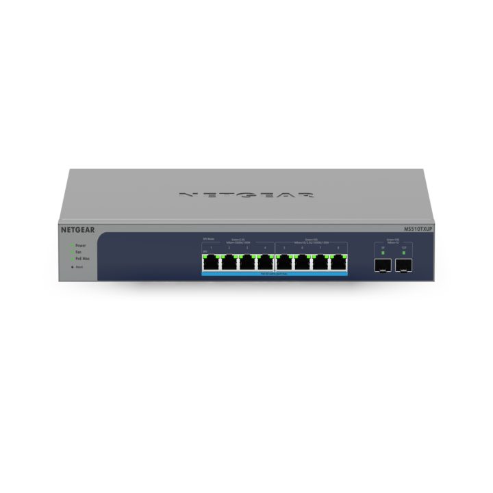 NETGEAR MS510TXUP Managed L2/L3/L4 10G Ethernet (100/1000/10000) PoE…