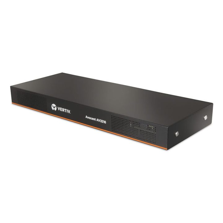 Vertiv Avocent AV 3216 KVM Switch Rack Mount Black