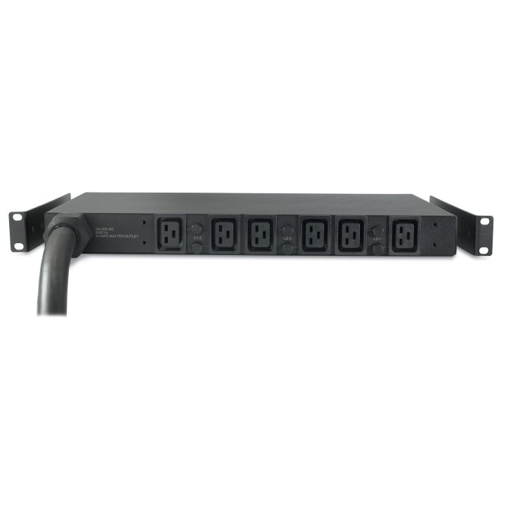 APC Basic Rack PDU AP7526 Power Distribution Unit (PDU) 6 AC Outlets…