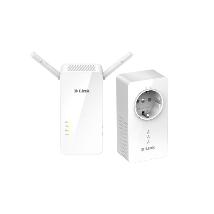 D-Link DHP-W611AV 1000 Mbit/s Ethernet Wi-Fi White 2 piece(s)