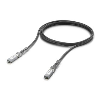 Ubiquiti UACC-DAC-SFP28-3M Cable de fibra óptica e InfiniBand Negro