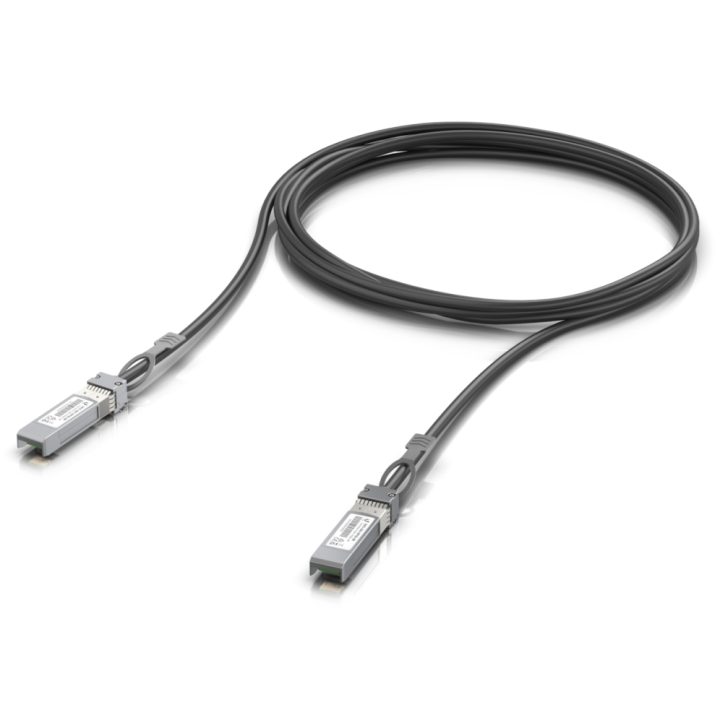 Ubiquiti UACC-DAC-SFP28-3M Black Fiber Optic and InfiniBand Cable