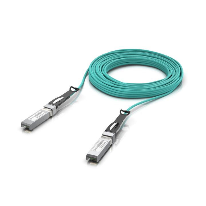 Ubiquiti Networks UACC-AOC-SFP28-20M fiber optic cable 30 m Aqua color
