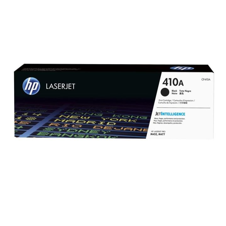 HP Cartucho de toner original LaserJet 410A preto