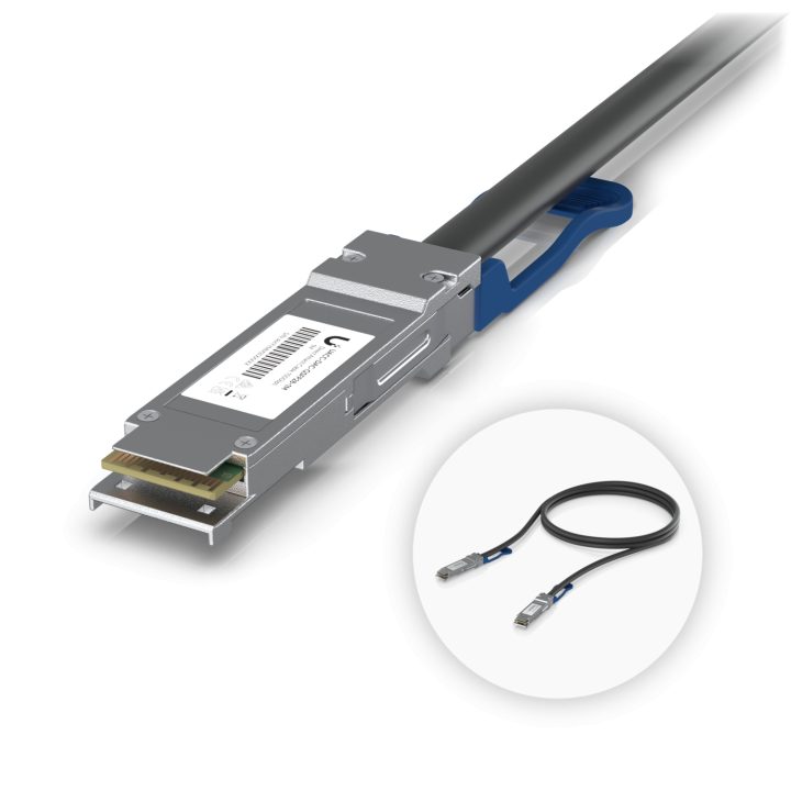 Ubiquiti UACC-DAC-QSFP28-1M Cabo Direto de Conexão 100G