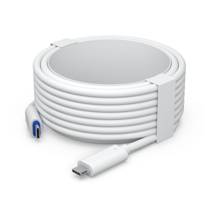 Ubiquiti Networks UISP UACC-G4-DBP-CABLE-USB-7M cabo USB USB C Branco
