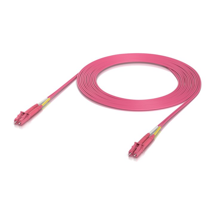 Ubiquiti UACC-OFC-M2-LULU-3M Cable de parche de fibra OM4 Duplex LC…