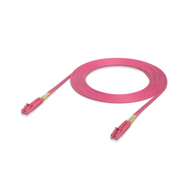 Ubiquiti UACC-OFC-M2-LULU-3M OM4 Duplex LC UPC Fiber Patch Cable