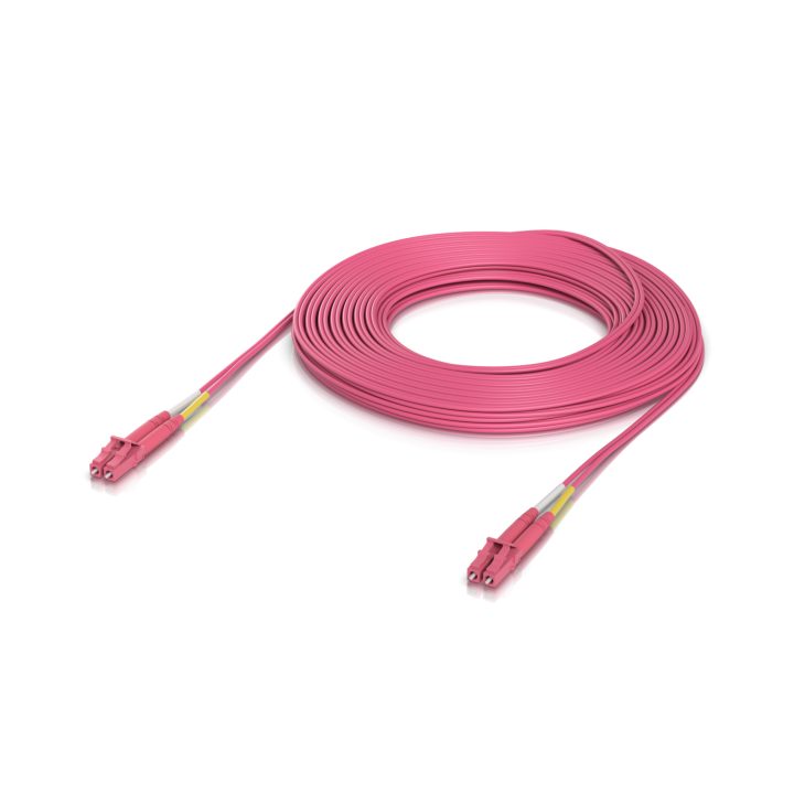 Ubiquiti UACC-OFC-M2-LULU-15M 15m OM4 Duplex LC UPC Fiber Patch Cable